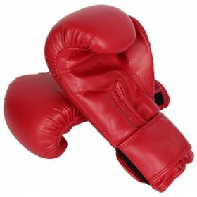 Перчатки боксерские BoyBo Basic BBG100 красные