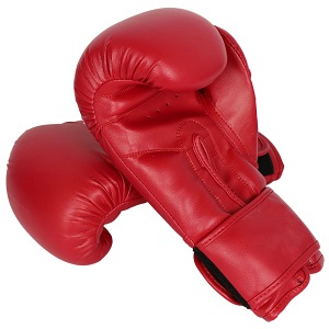 Перчатки боксерские BoyBo Basic BBG100 красные