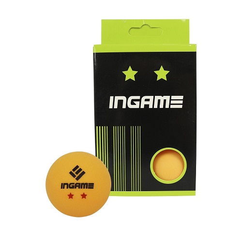 Мяч для настольного тенниса INGAME IG020 2 звезды