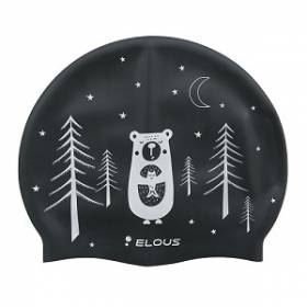 Шапочка для плавания Elous детская силикон EL008
