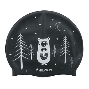 Шапочка для плавания Elous детская силикон EL008