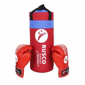 Набор боксерский для начинающих RUSCO SPORT (4 OZ) (перчатки + груша)