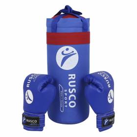 Набор боксерский для начинающих RUSCO SPORT (4 OZ) (перчатки + груша)