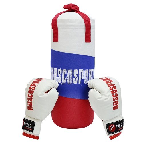 Набор боксерский для начинающих RUSCO SPORT (4 OZ) (перчатки + груша)