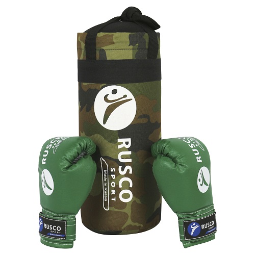 Набор боксерский для начинающих RUSCO SPORT (4 OZ) (перчатки + груша)