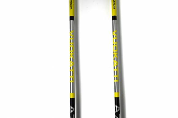 Палки лыжные Vuokatti Black/Yellow ALU
