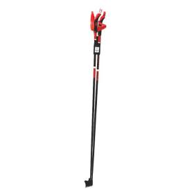Палки лыжные Vuokatti Black/Red 100% стекловолокно