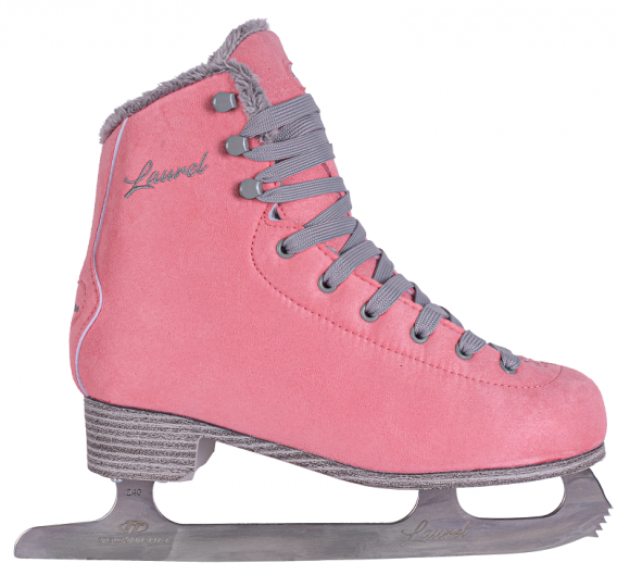 Коньки фигурные  Laurel Pink мех