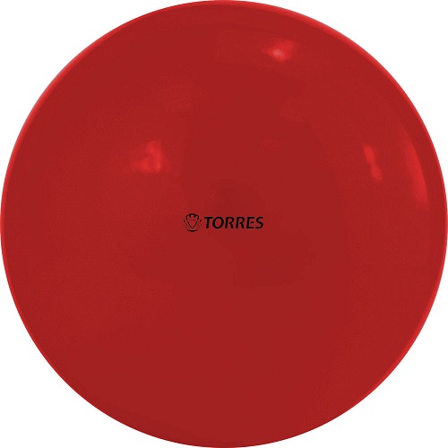 Мяч для художественной гимнастики однотонный Torres d18-19см
