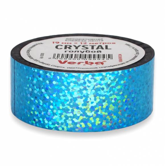 Обмотка для обруча Verba Crystal голубой