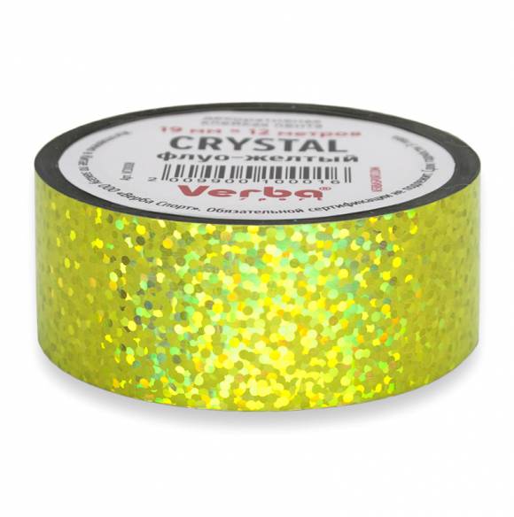 Обмотка для обруча Verba Crystal флуо-желтый