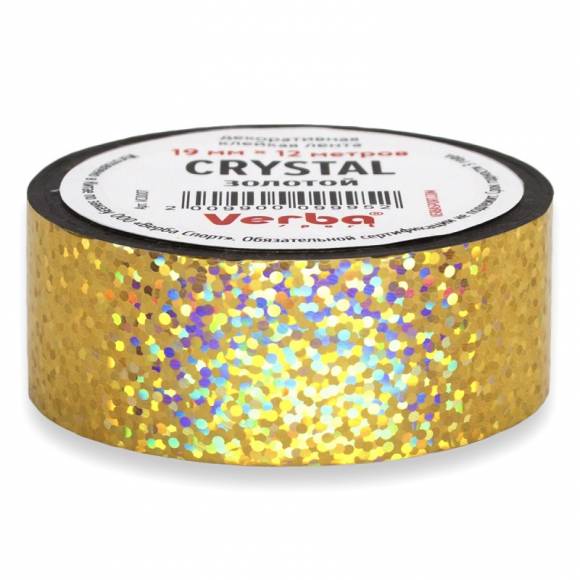Обмотка для обруча Verba Crystal золотой